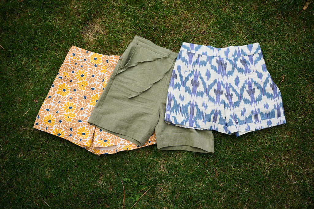 Serena Short - Seashore Ikat