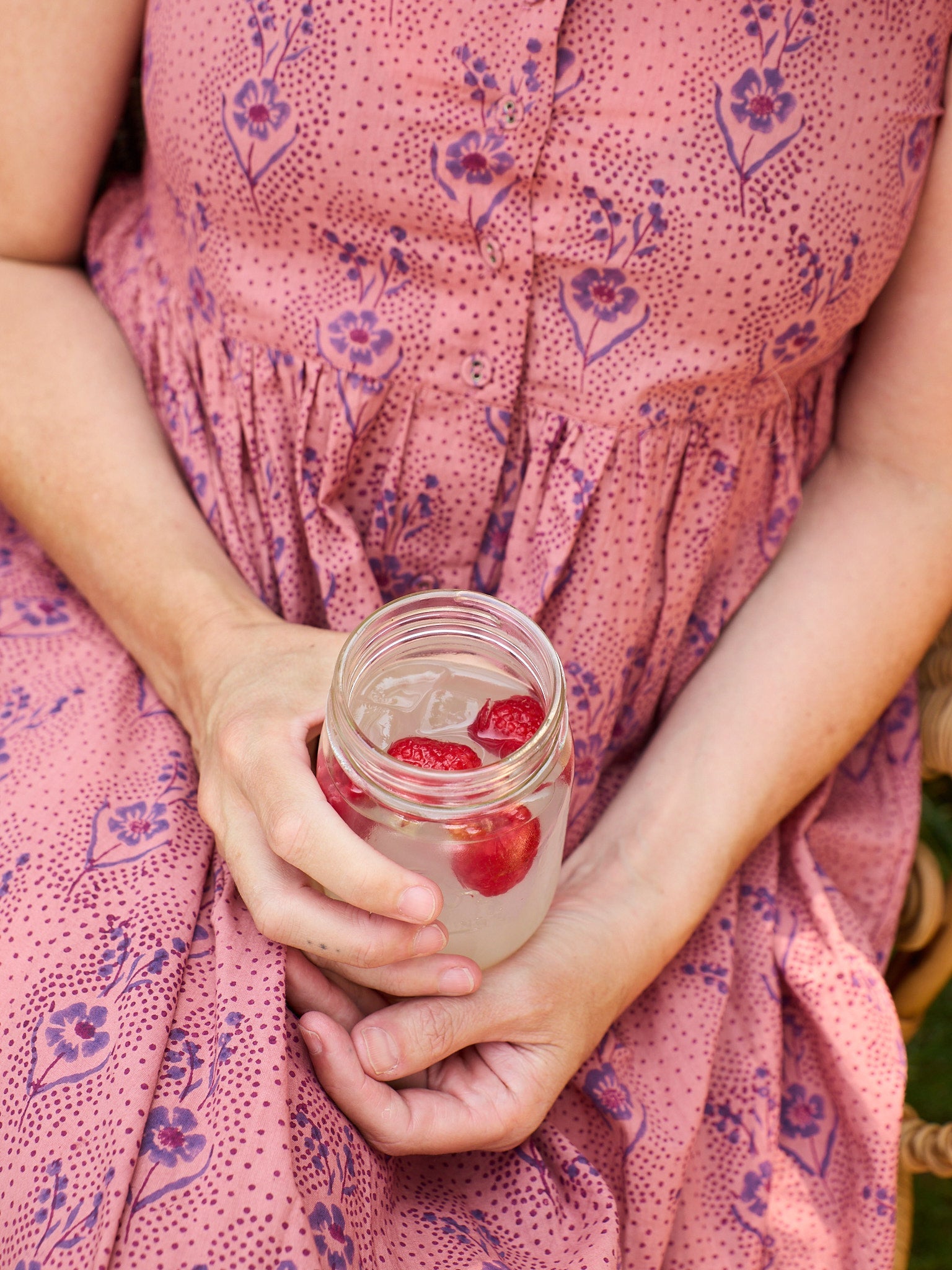 Olivia Dress - Rose