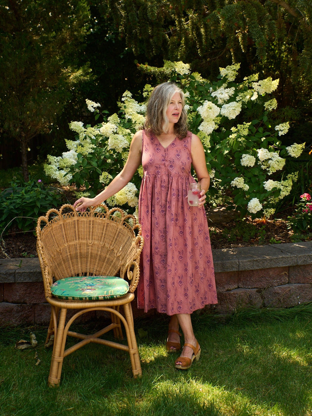 Olivia Dress - Rose