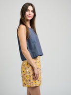 Neko Tank - Blue Chambray