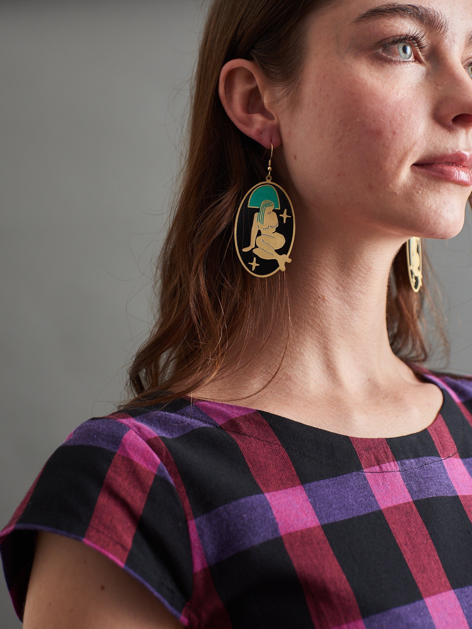Curio Earrings - Gold