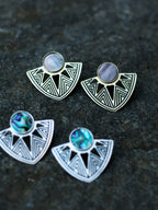 Astral Point Studs Gold