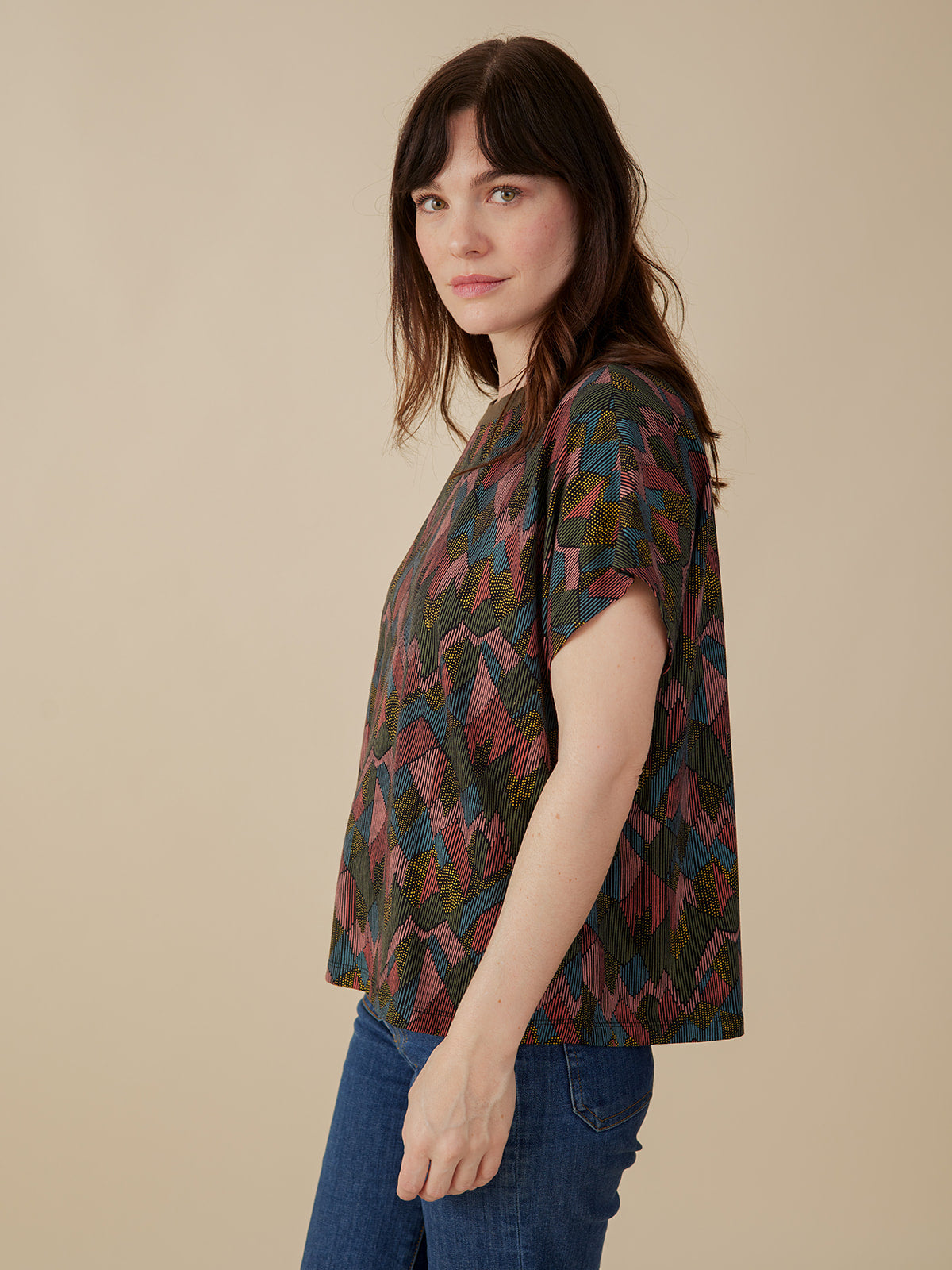 Caitlin Top - Geo Jewels