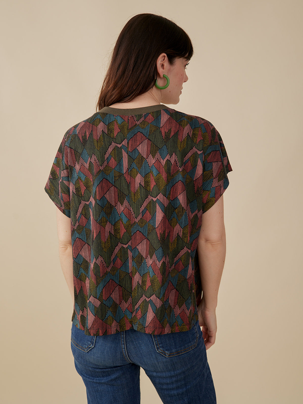 Caitlin Top - Geo Jewels