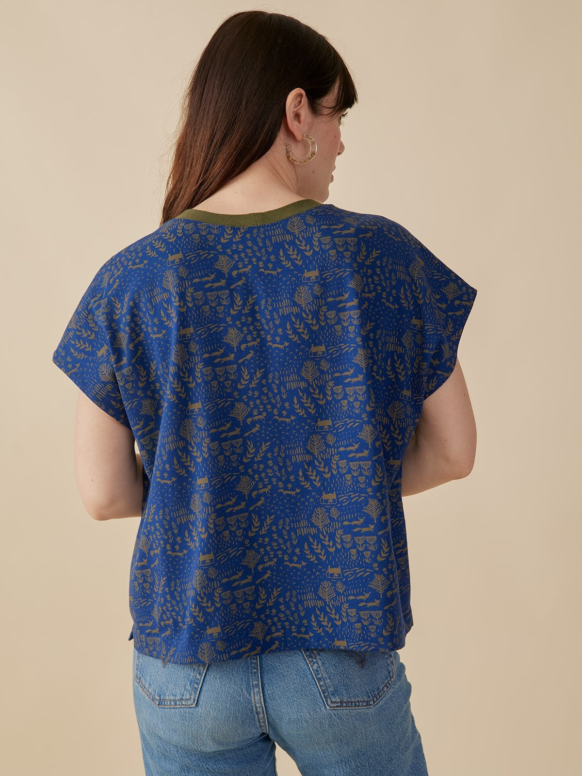 Caitlin Top - Cobalt Foxes