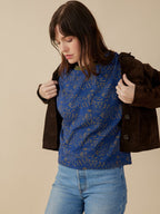 Caitlin Top - Cobalt Foxes