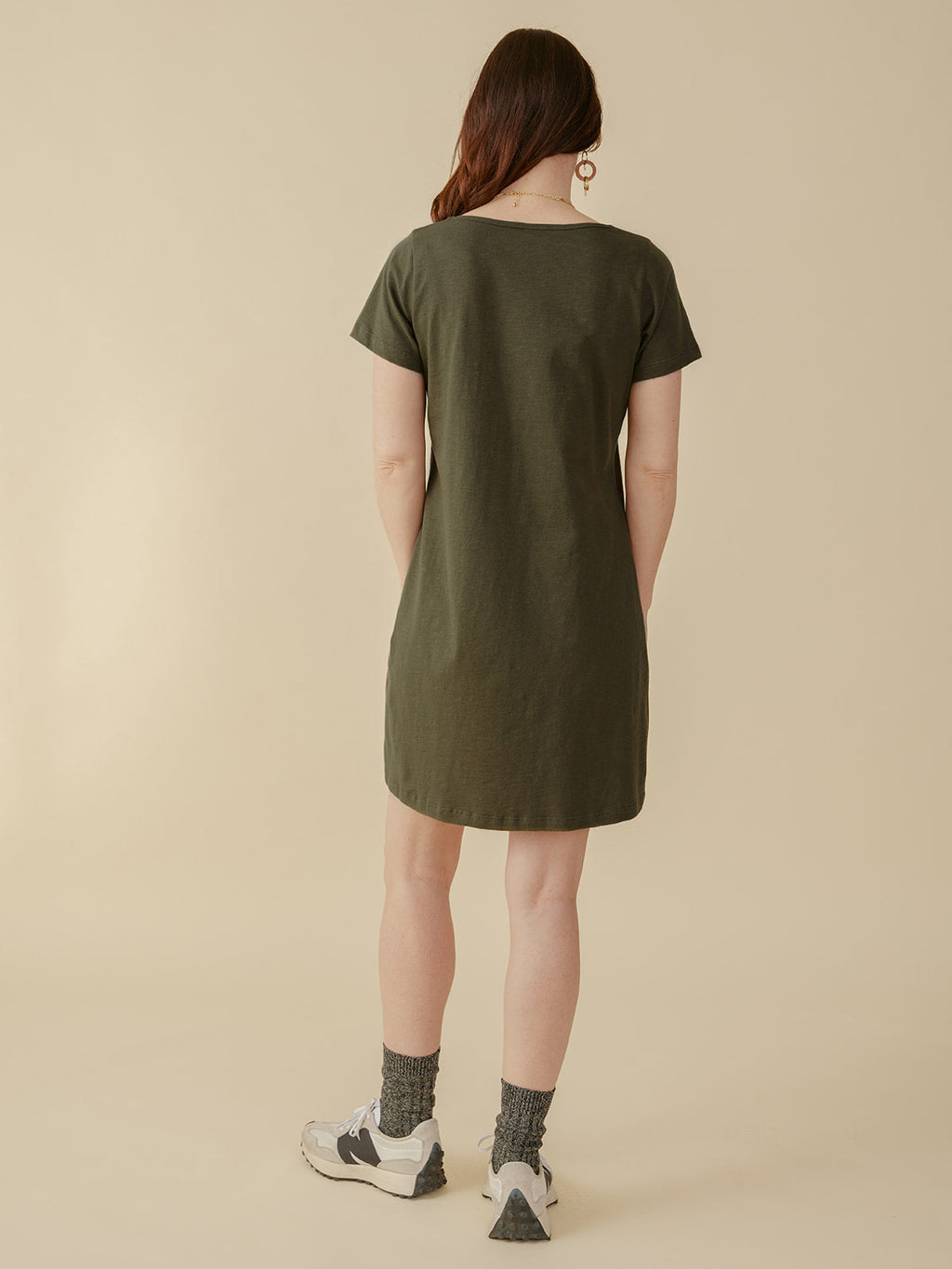 Hudson T-Shirt Dress - Olive