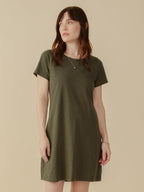 Hudson T-Shirt Dress - Olive