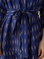 Crossroads Jacket - Sapphire Ikat