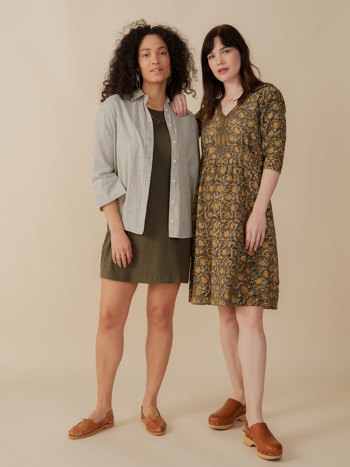 Hudson T-Shirt Dress - Olive