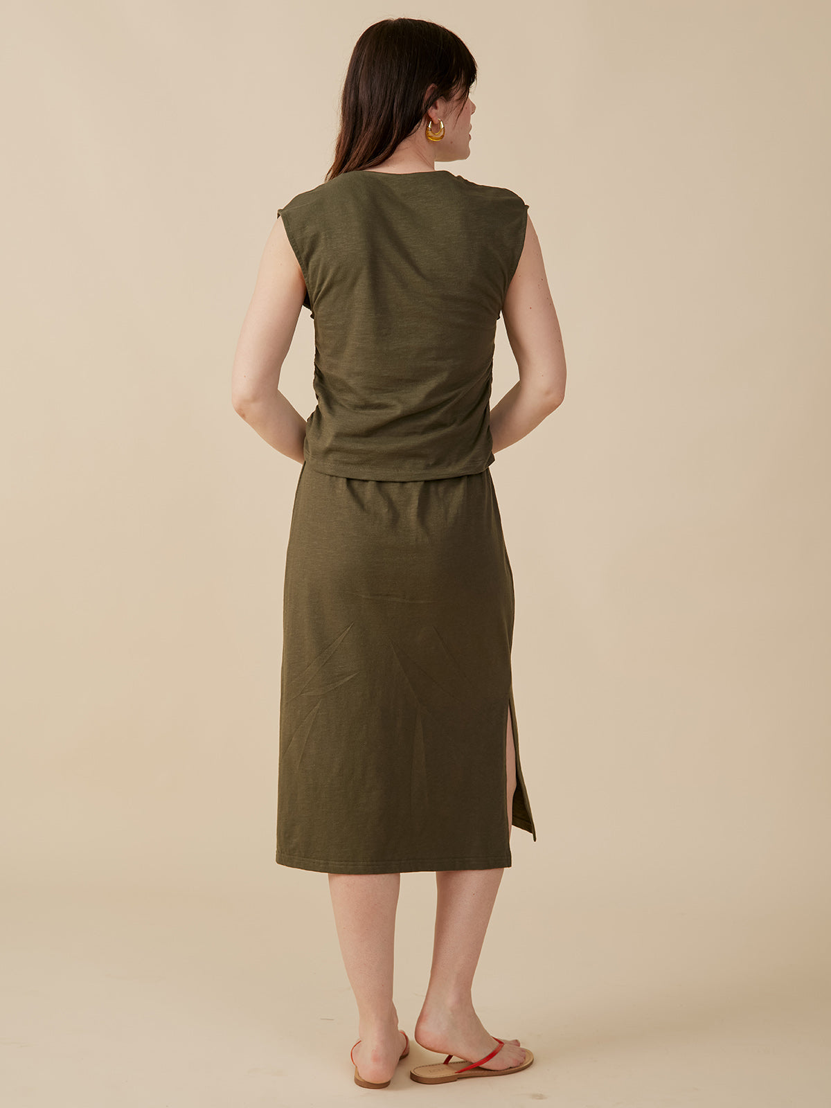 Isla Skirt - Olive