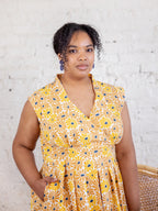 Lucille Plus Size Dress - Sunny Floral
