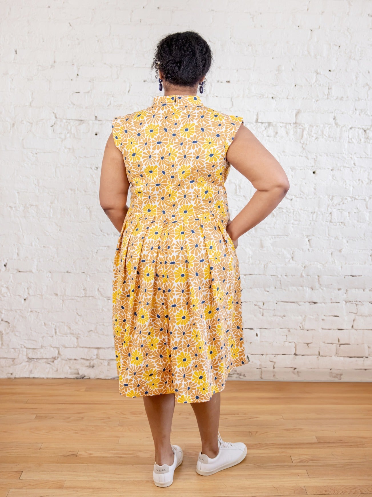 Lucille Plus Size Dress - Sunny Floral