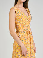 Danica Wrap Dress - Matisse Yellow