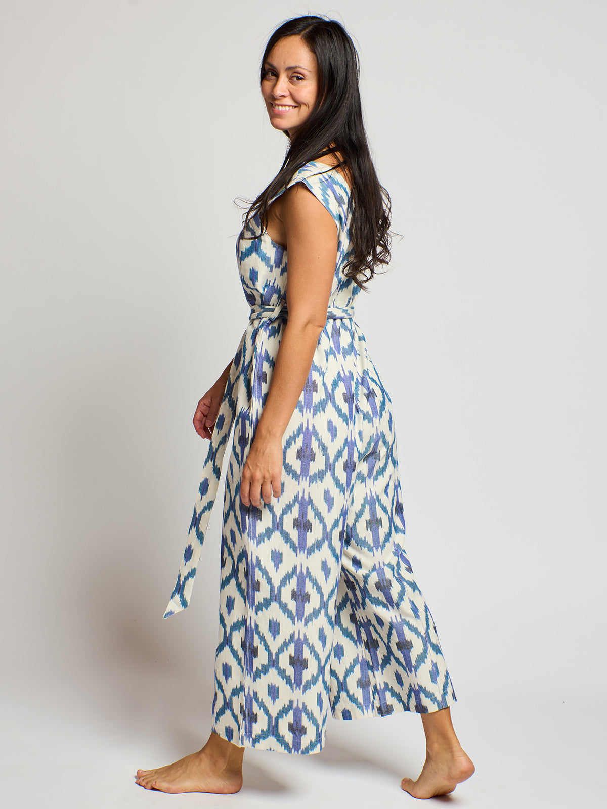 Jana Jumpsuit - Seashore Ikat