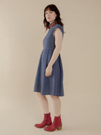 Devonshire Dress - Blue Chambray