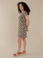 Hudson Shirt Dress - Leopard Green