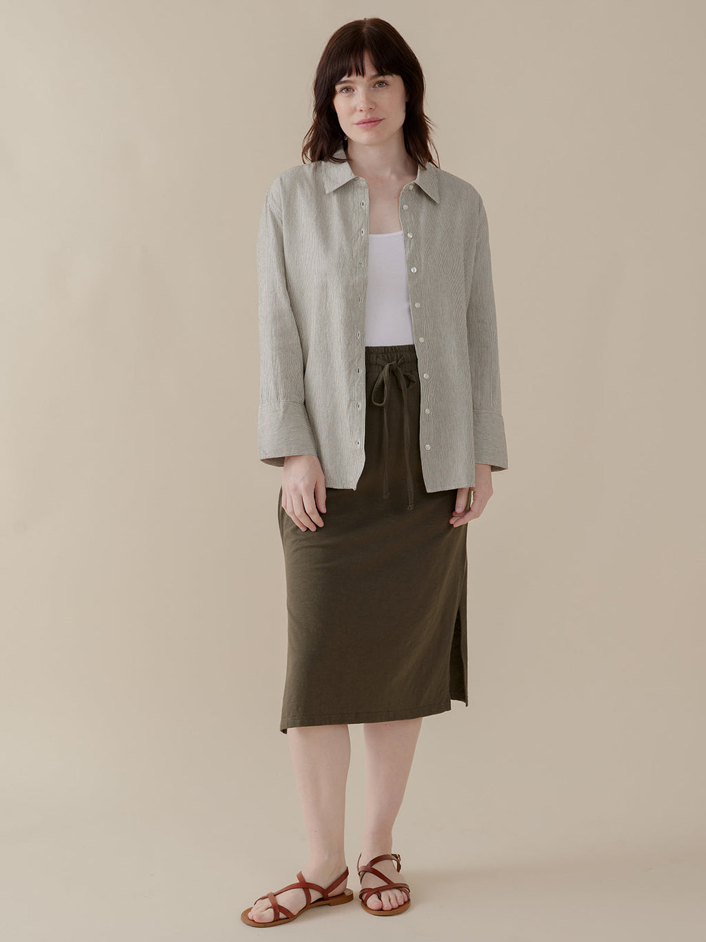Isla Skirt - Olive