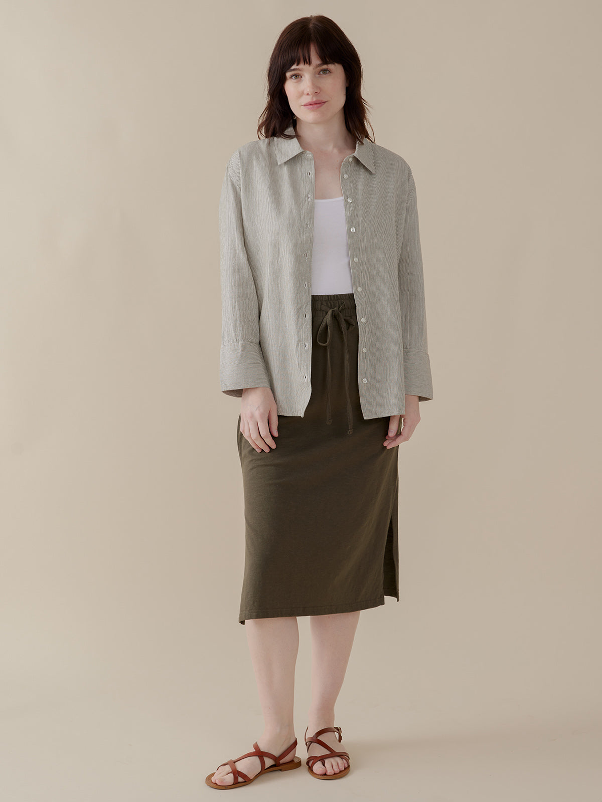 Isla Skirt - Olive