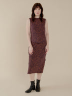 Isla Skirt - Tree Rings Blue