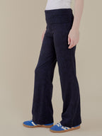Fold Over Pant - Tree Rings Midnight