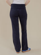 Fold Over Pant - Tree Rings Midnight