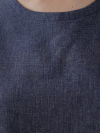 Neko Tank - Blue Chambray