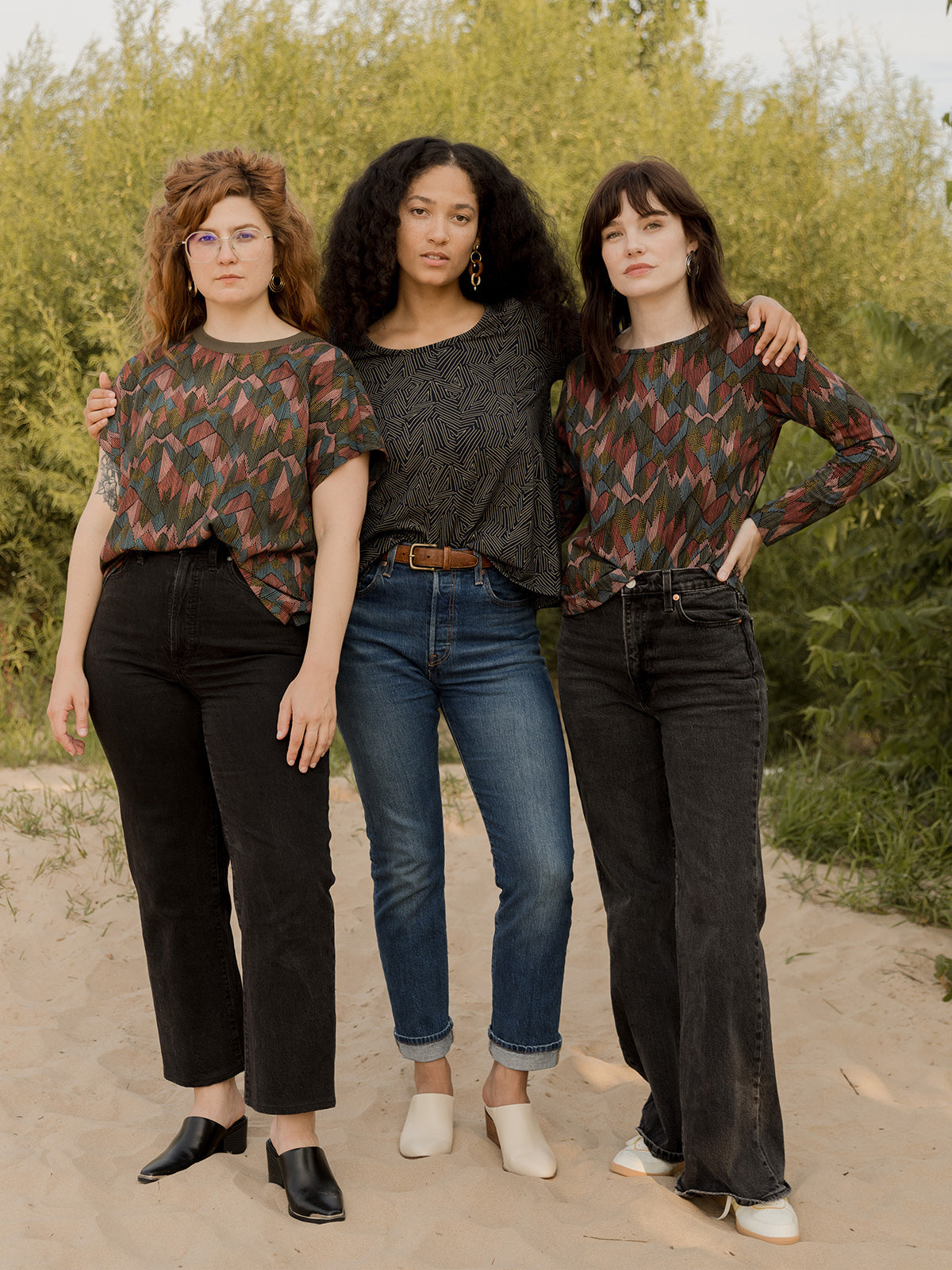 Caitlin Top - Geo Jewels