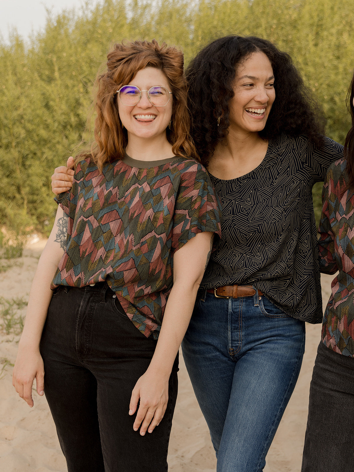 Caitlin Top - Geo Jewels