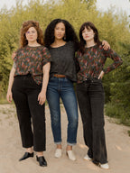 Camille Long Sleeve Tee - Geo Jewels