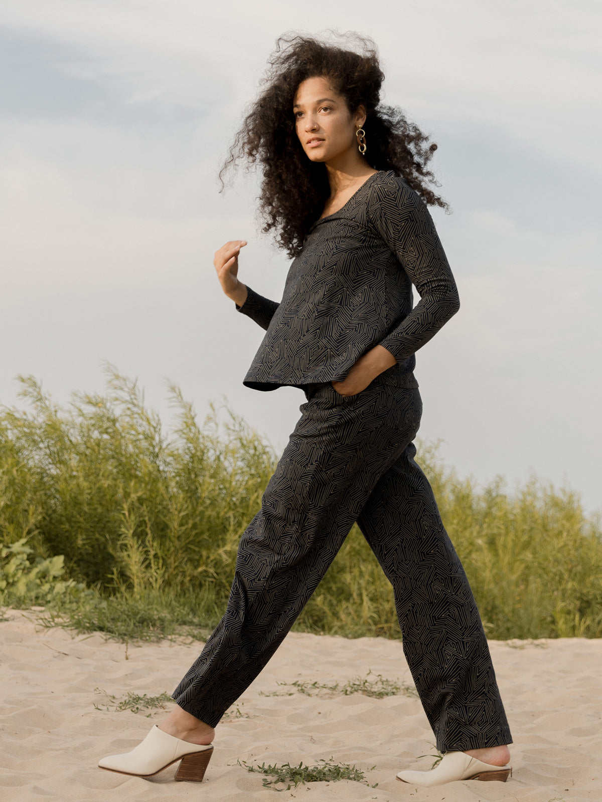 Lia Pant - Tree Rings Slate