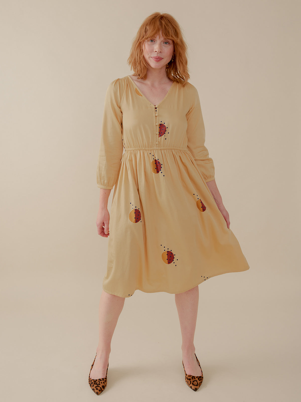 Mia Dress - Honeycomb