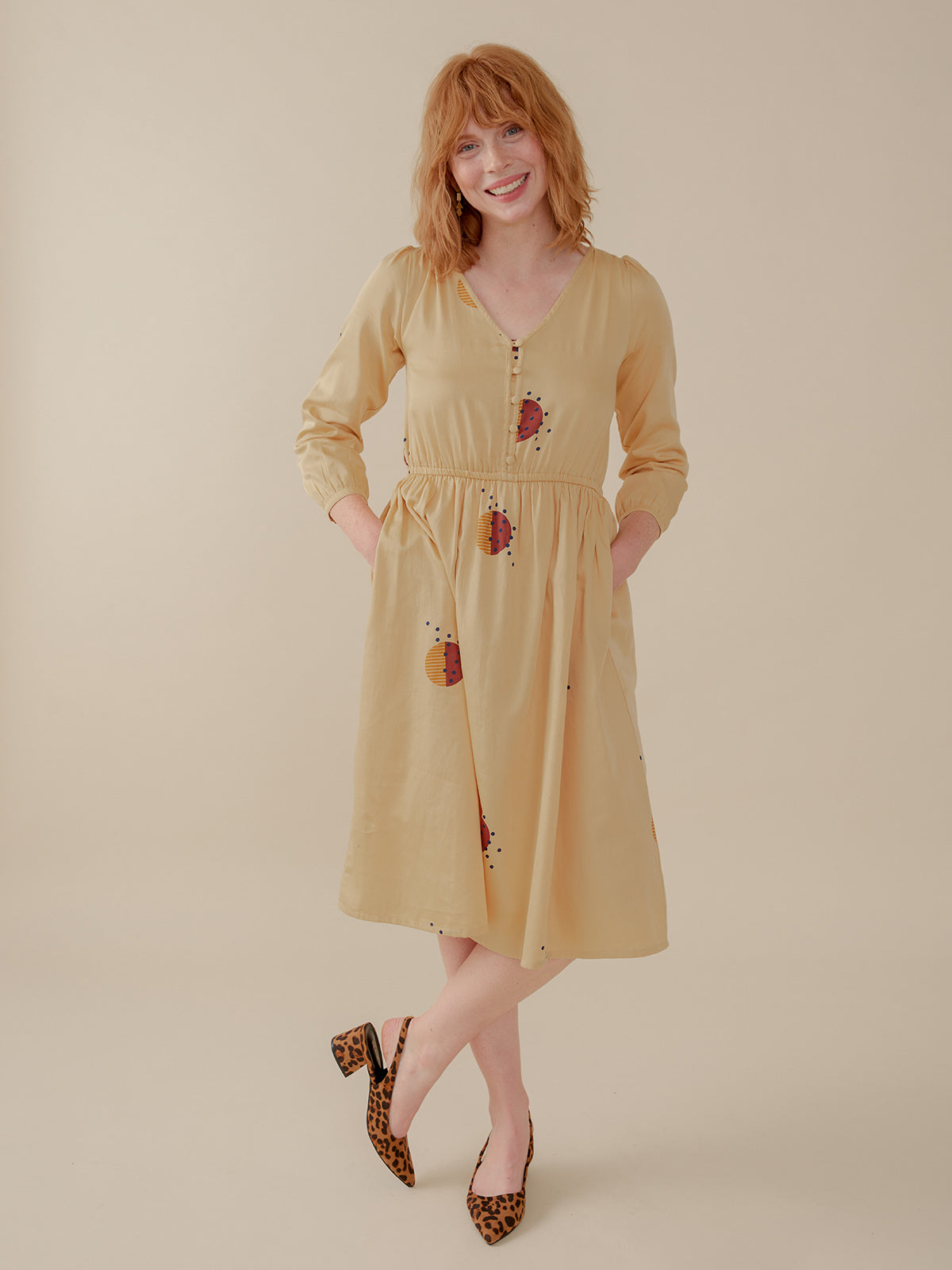 Mia Dress - Honeycomb
