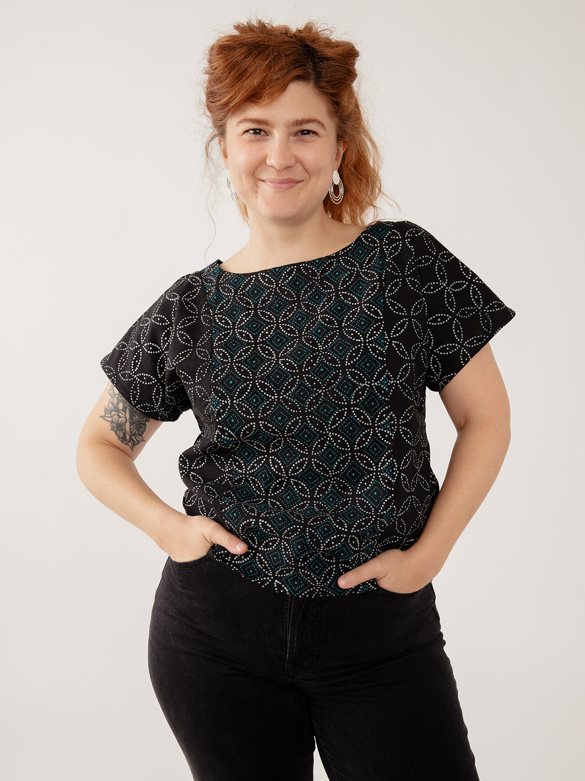 Cara Top - Ikigai Black