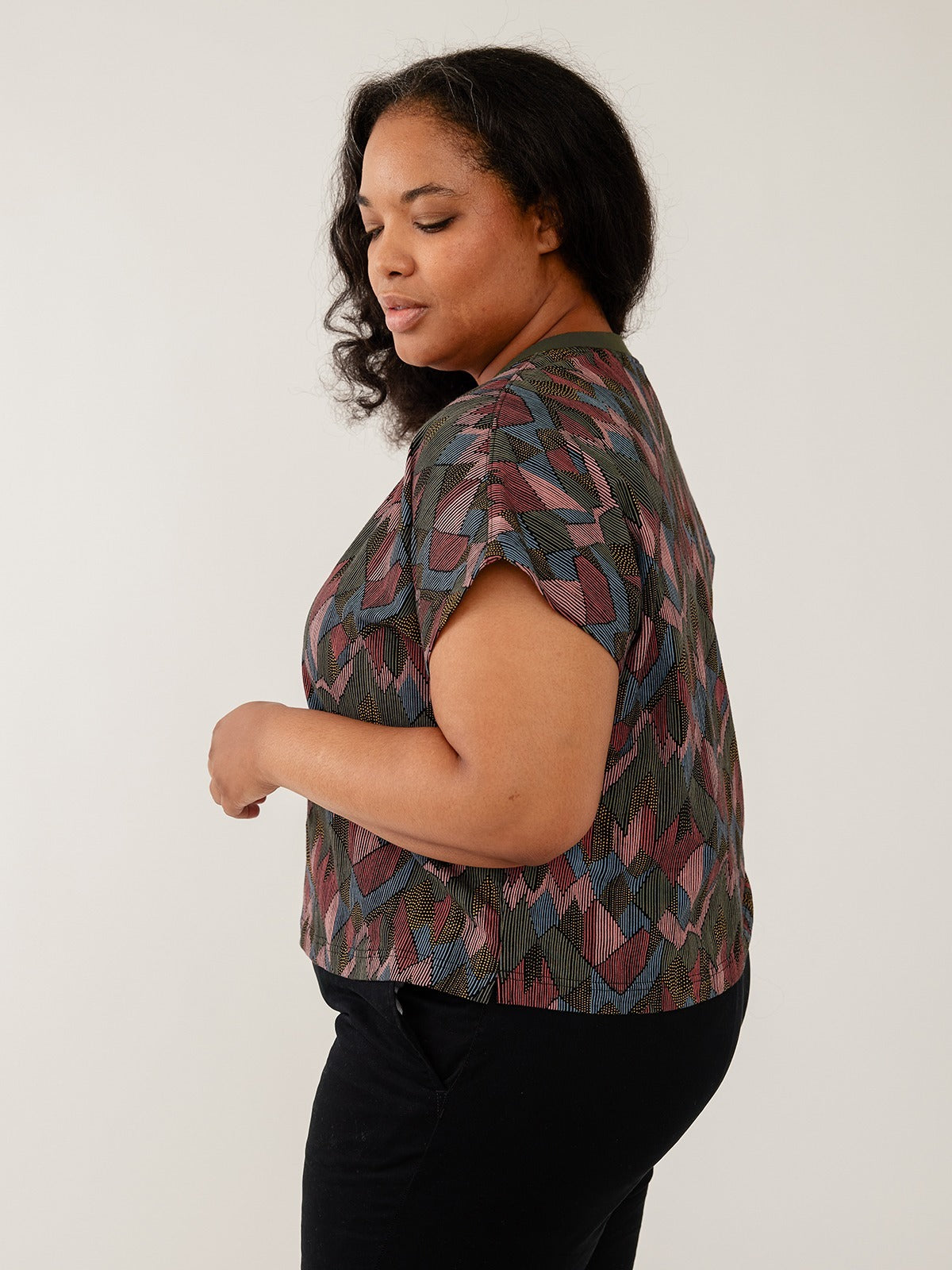 Caitlin Top - Geo Jewels