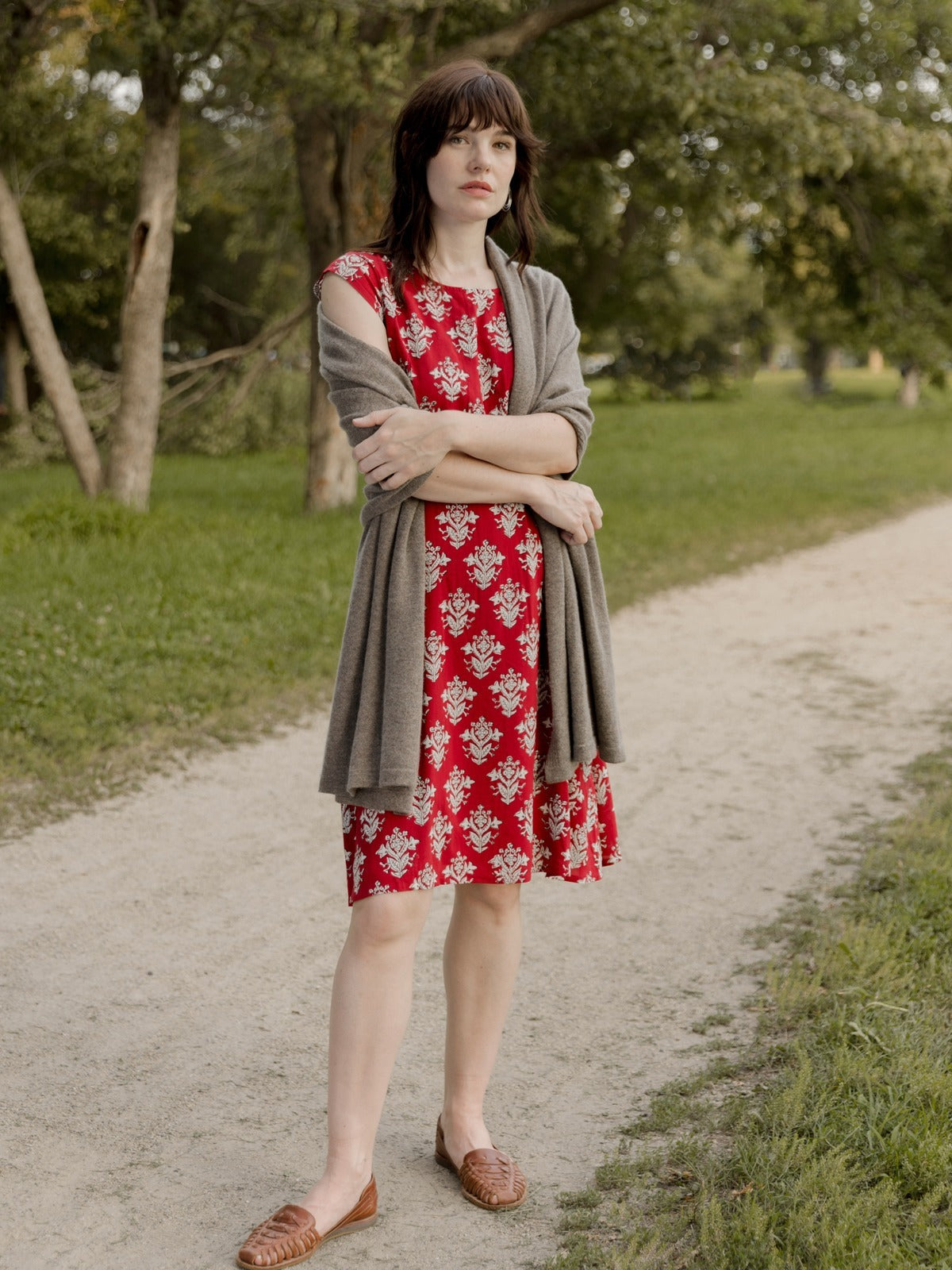 Marseille Dress - Scarlet Modal