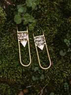 Maya Hook Earrings - Gold