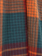 Ivy Midi Dress - Persimmon Plaid